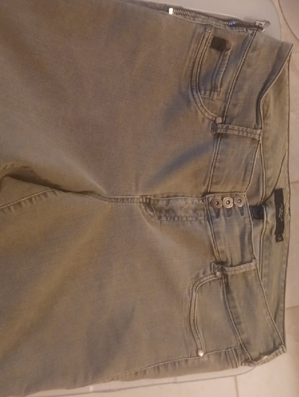 Torrid Denim Light Olive Green  Skinny Jeans